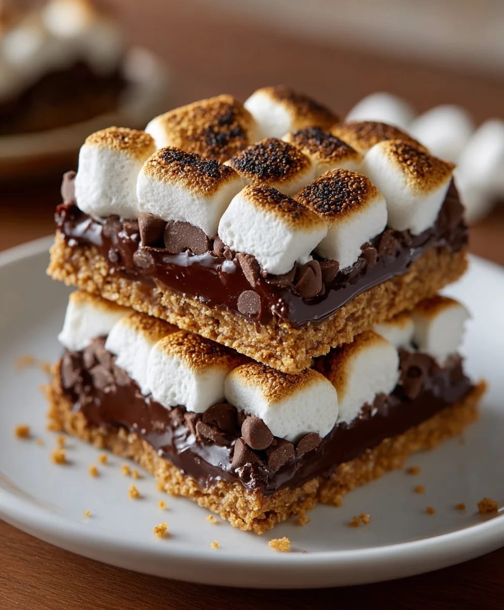 S’more Candy Bars – Gooey, Chocolatey & Packed with Campfire Flavor!