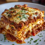 Christmas Eve Lasagna – Hearty, Cheesy & Perfect for Holiday Gatherings!