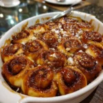 Apple Pie Cinnamon Roll Bake – Warm, Gooey & Irresistibly Cozy!