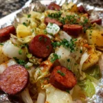 Kielbasa and Cabbage Foil Packs – Savory, Hearty & Effortlessly Delicious