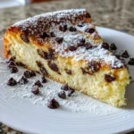 Italian Chocolate Chip Ricotta Cake – Moist, Light & Irresistibly Creamy!