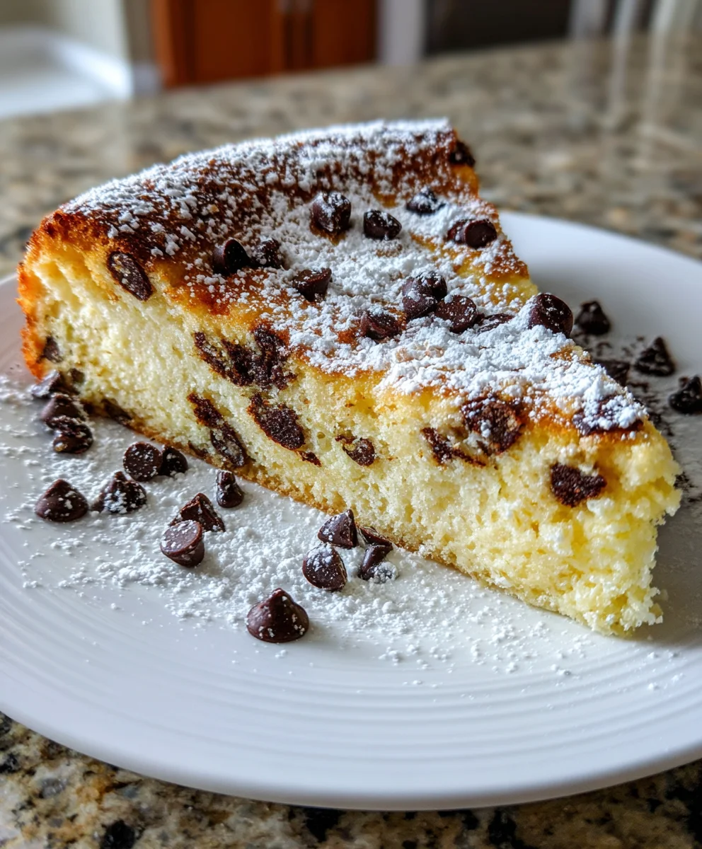 Italian Chocolate Chip Ricotta Cake – Moist, Light & Irresistibly Creamy!