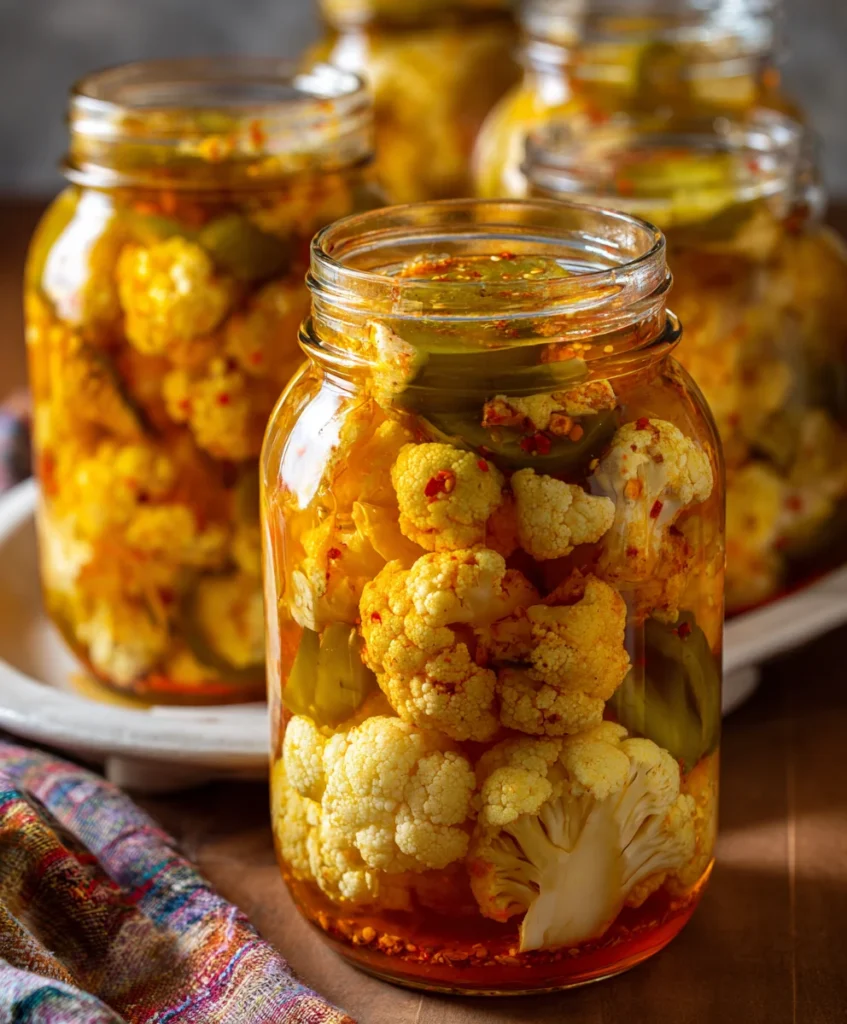 Pickled Cauliflower – Tangy, Crunchy & Bursting with Bold Flavor!