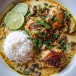 Coconut Chicken Brothy Rice – Cozy, Creamy & Comfort in Every Spoon!