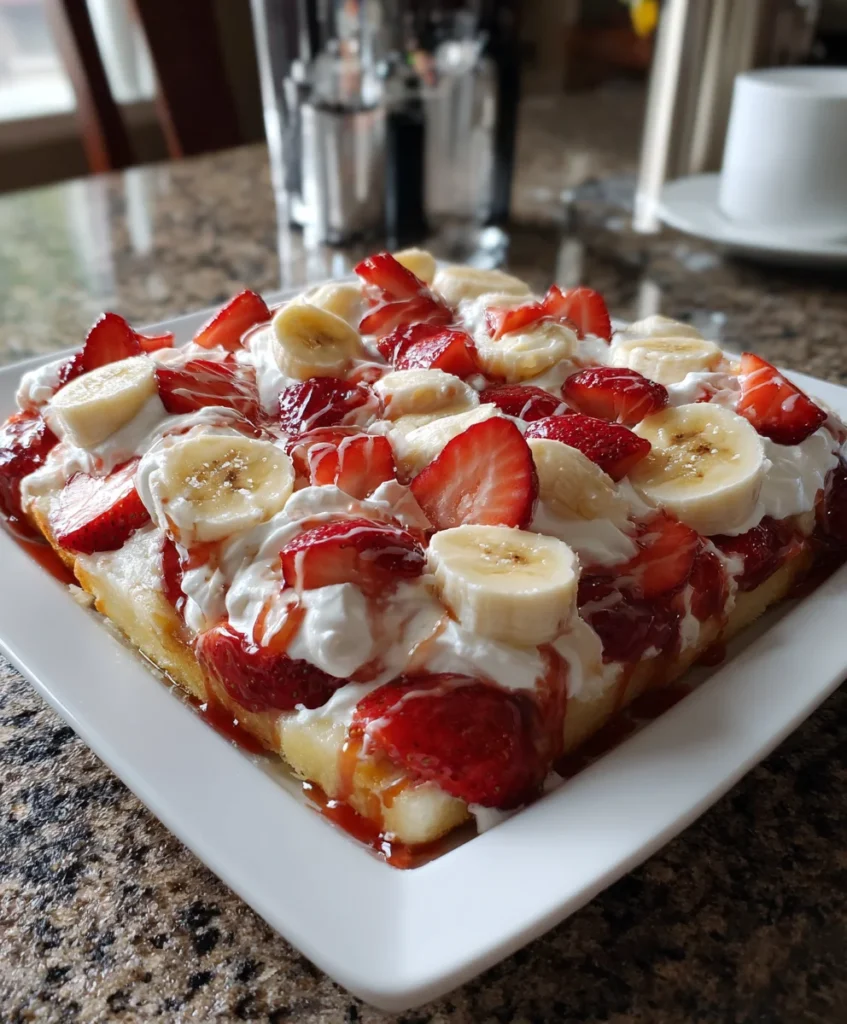 Banana Split Dump Cake – Gooey, Fruity & Irresistibly Easy