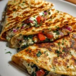 Mediterranean Cheese Spinach – Creamy, Savory & Bursting with Mediterranean Flavor!