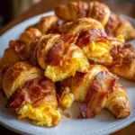 Bacon Egg & Cheese Crescent Rolls – Savory, Flaky & Perfectly Satisfying!