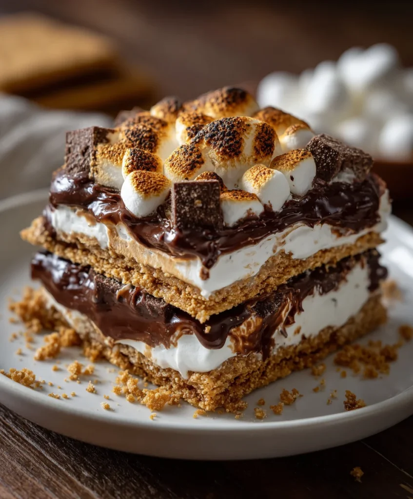 Baked S’mores – Gooey, Chocolatey & Irresistibly Toasty!