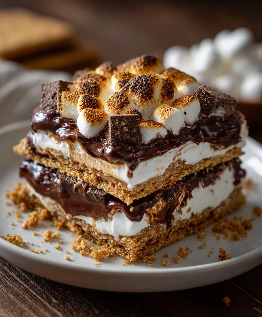 Baked S’mores – Gooey, Chocolatey & Irresistibly Toasty!