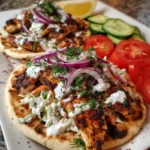 Flavor-Packed Chicken Pitas – Juicy, Fresh & Loaded with Bold Taste