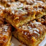 Butterscotch Zucchini Bars – Moist, Sweet & Irresistibly Cozy!