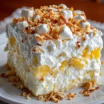 Hawaiian Pineapple Coconut Fluff – Light, Creamy & Tropical Bliss!