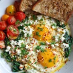 Spinach Feta Breakfast Bowl – Savory, Wholesome & Packed with Flavor!