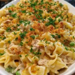 Tuna Noodle Casserole – Creamy, Cozy & Classic Comfort Food!