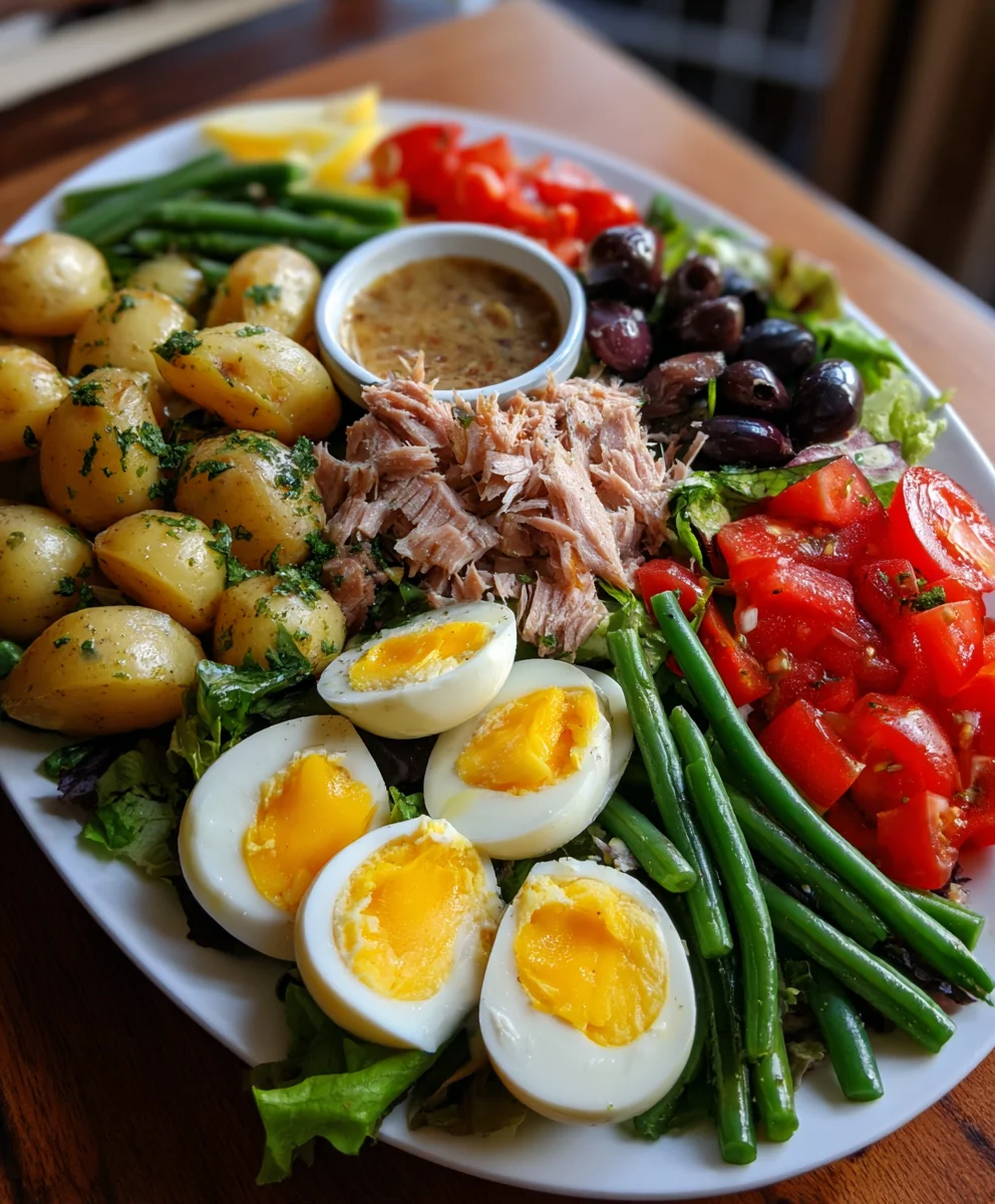 Classic Niçoise Salad – Fresh, Elegant & Packed with Mediterranean Flavor!