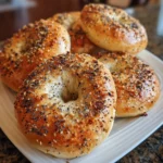 Homemade Sourdough Bagels – Chewy, Golden & Bakery-Style Perfection!