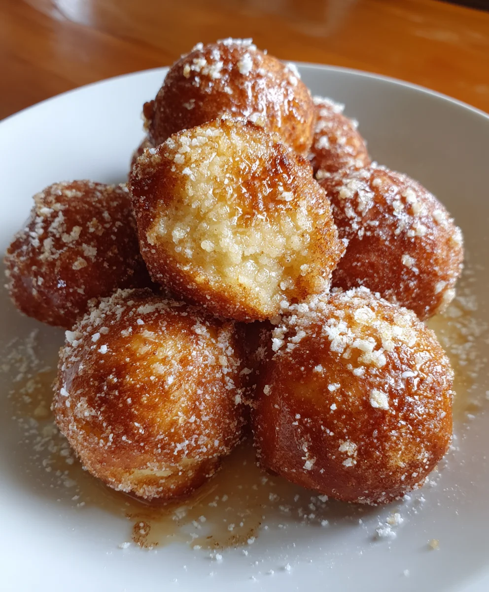 Banana Donut Holes – Soft, Sweet & Perfectly Bite-Sized!