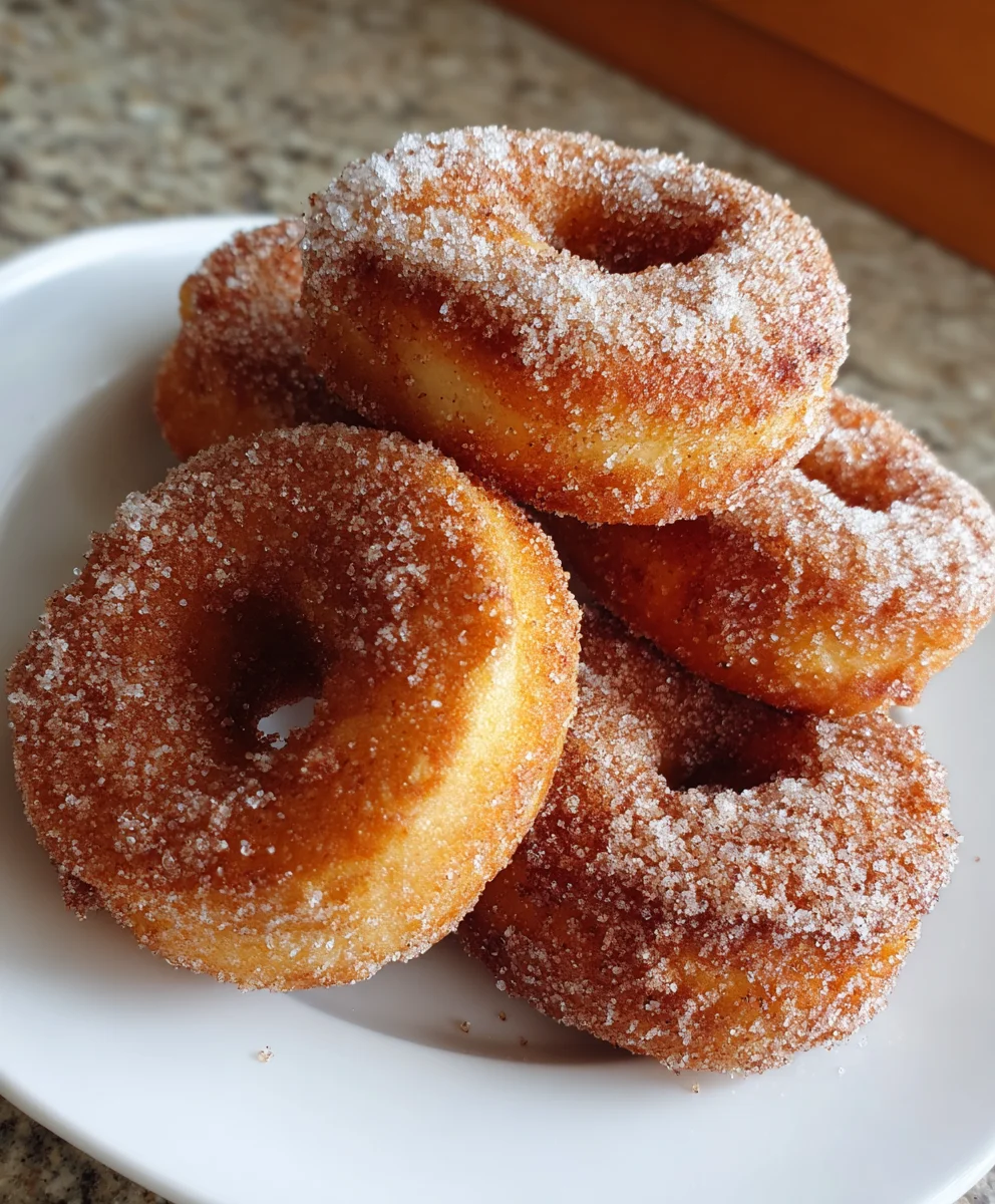 Keto Cinnamon Sugar Donuts – Soft, Sweet & Guilt-Free Delicious!