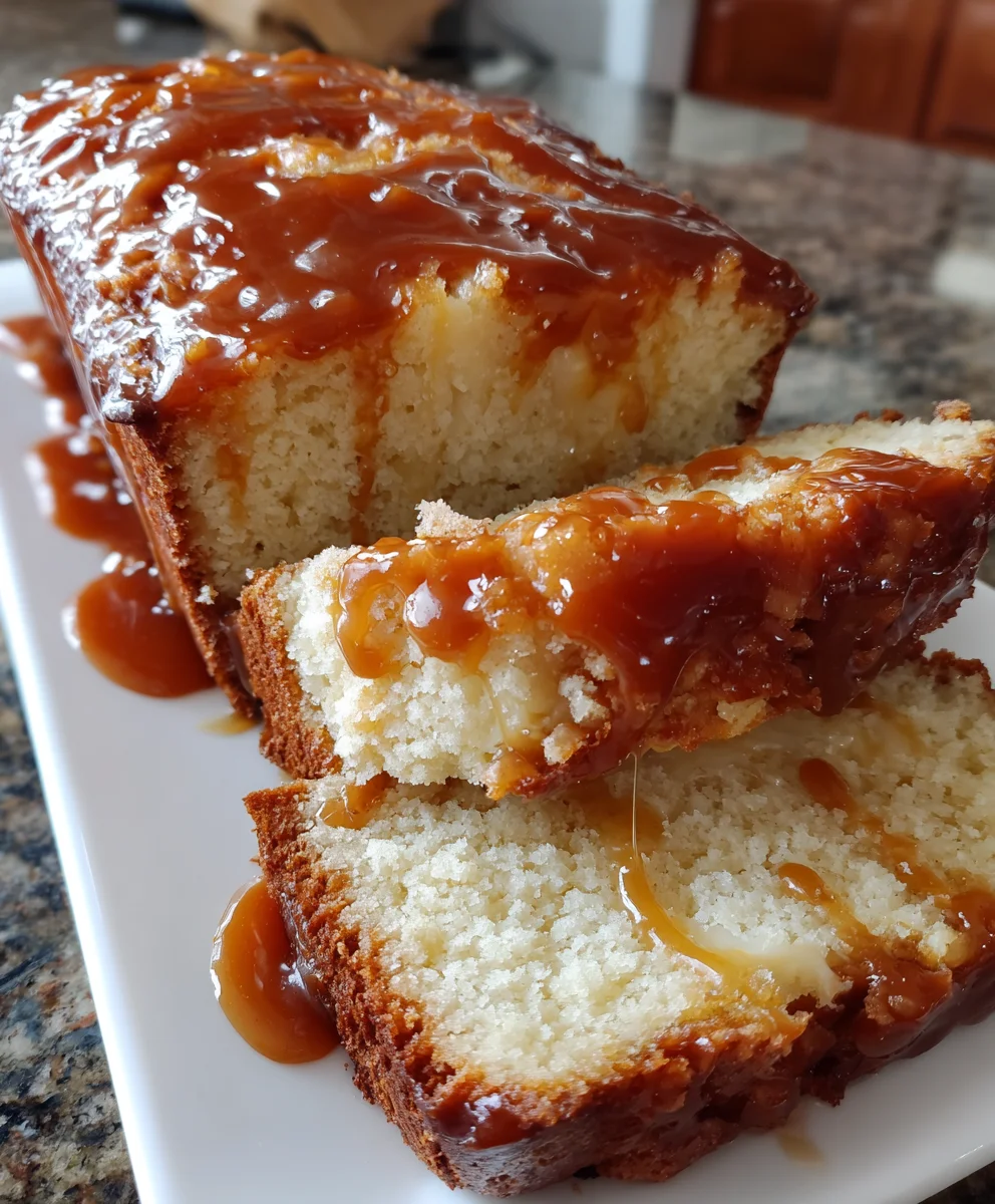Caramel Cream Cheese Bread – Rich, Swirled & Irresistibly Sweet
