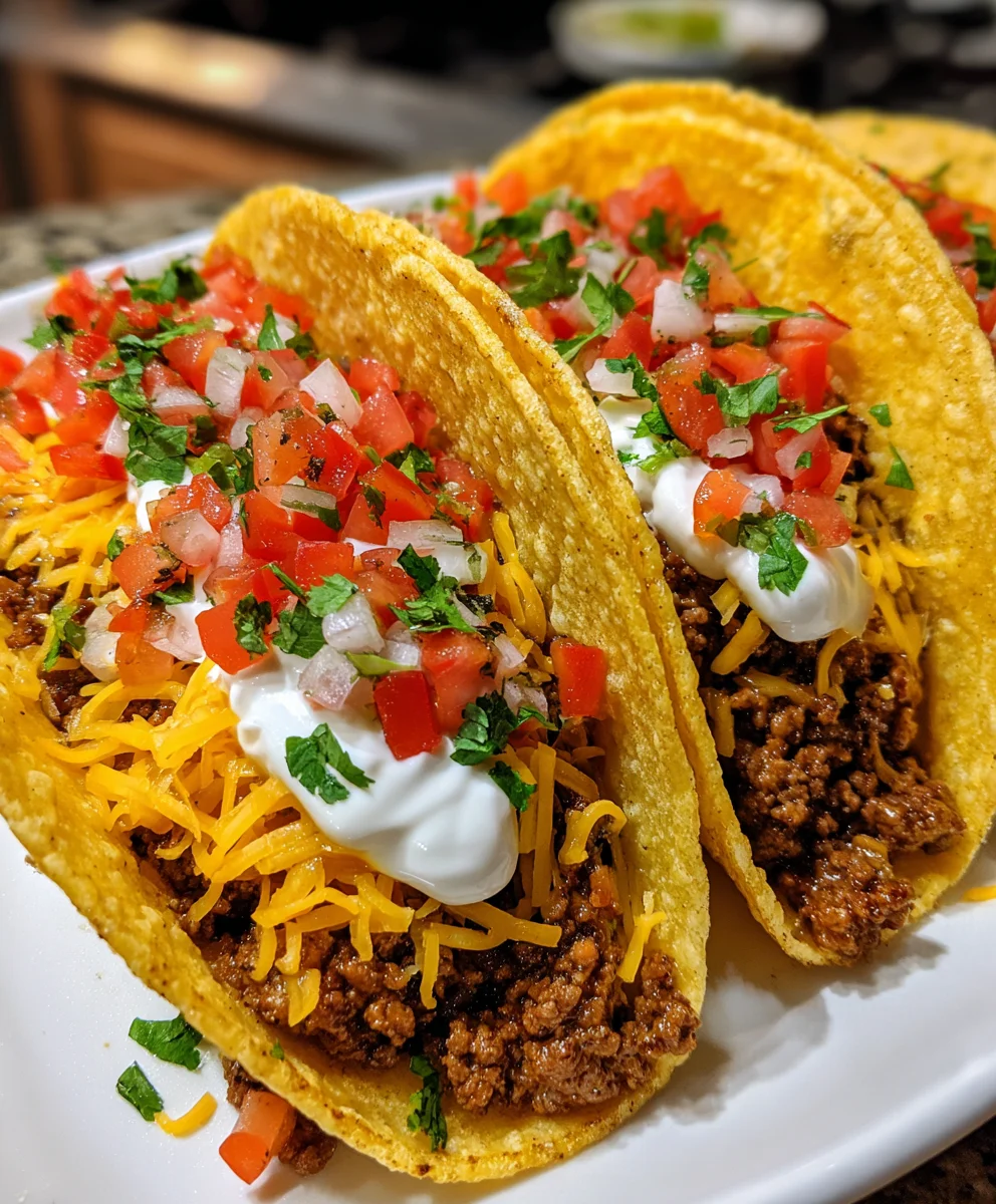 Cheesy Rotel Beef Soft Tortilla Tacos – Bold, Cheesy & Packed with Flavor