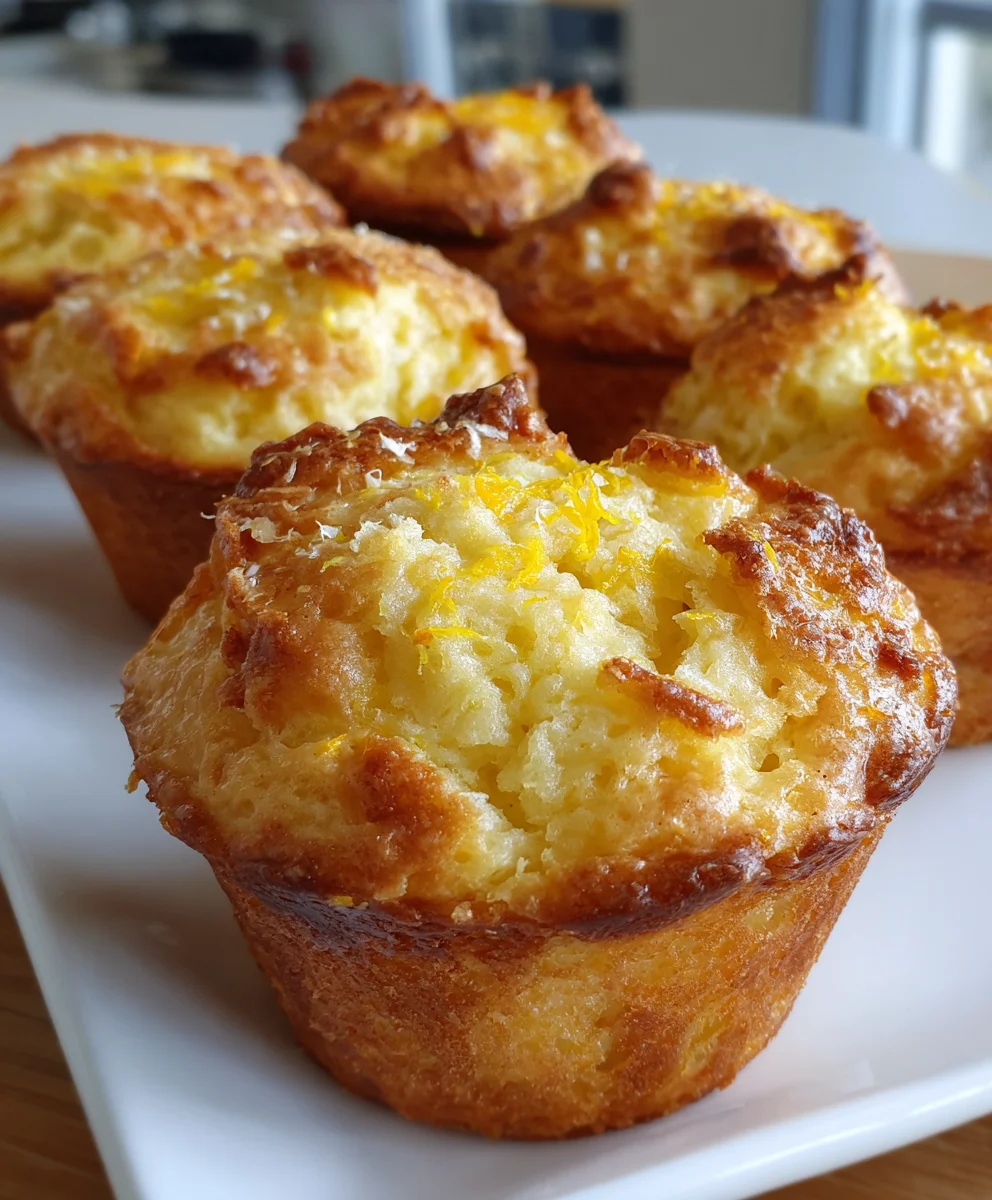 Ricotta Citrus Banana Muffins – Moist, Zesty & Deliciously Tender!