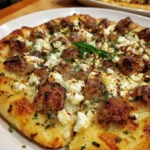 Hot Sausage Feta Honey Pizza – Sweet, Spicy & Irresistibly Bold