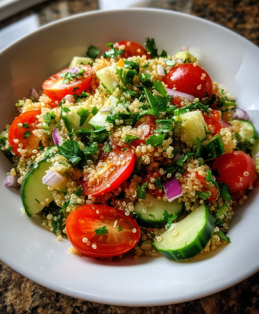 Cilantro Lime Quinoa Salad – Fresh, Zesty & Packed with Vibrant Flavor!