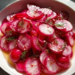 Pickled Radishes – Crisp, Tangy & Beautifully Bright!