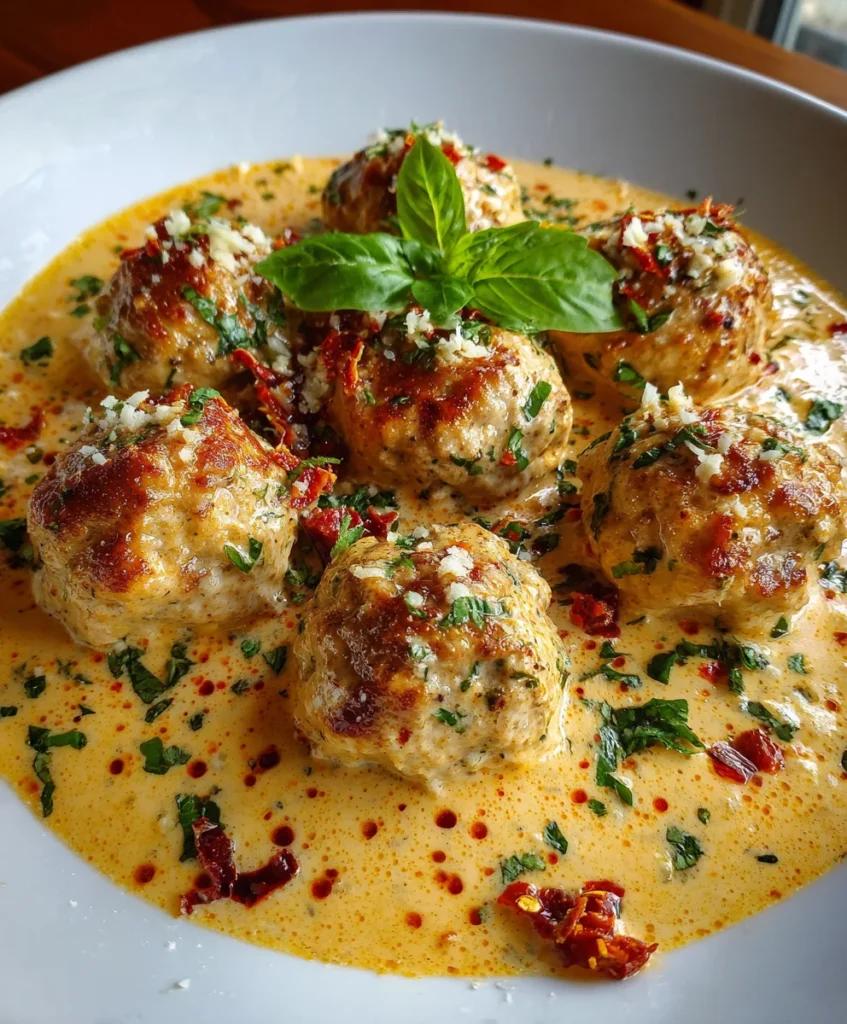 Creamy Marry Me Chicken Meatballs – Rich, Creamy & Absolutely Irresistible!