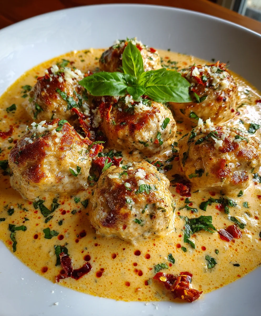 Creamy Marry Me Chicken Meatballs – Rich, Creamy & Absolutely Irresistible!