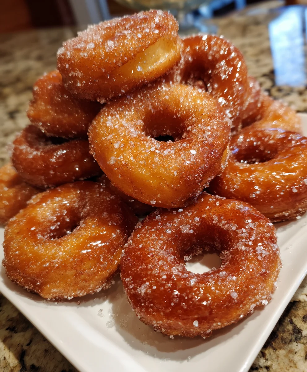 Caramel Apple Cider Donuts – Warm, Spiced & Irresistibly Cozy!