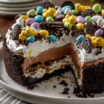 Mouthwatering No-Bake Easter Dirt Cake Casserole – Creamy, Chocolatey & Festively Fun!