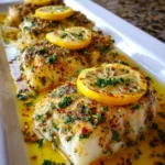 Lemon Garlic Butter Cod – Simple, Fresh & Irresistibly Flavorful