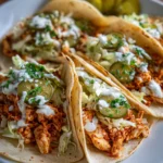Dill Pickle Ranch Chicken Tacos – Tangy, Creamy & Packed with Bold Flavor