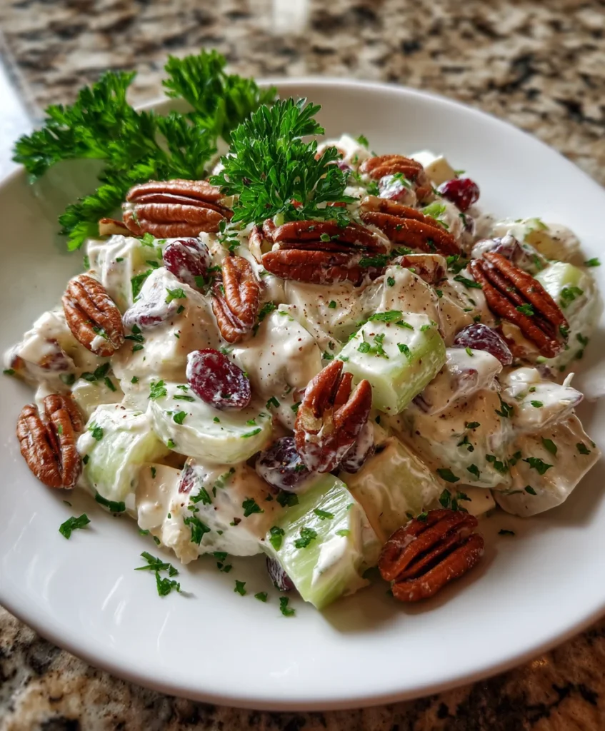Pecan Celery Salad with Mayonnaise – Crunchy, Creamy & Perfectly Refreshing!