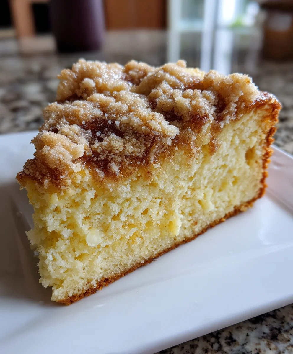 Lemon Crumb Coffee Cake – Bright, Buttery & Perfectly Crumbly!