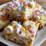 Marshmallow Easter Bars – Gooey, Colorful & Irresistibly Fun!