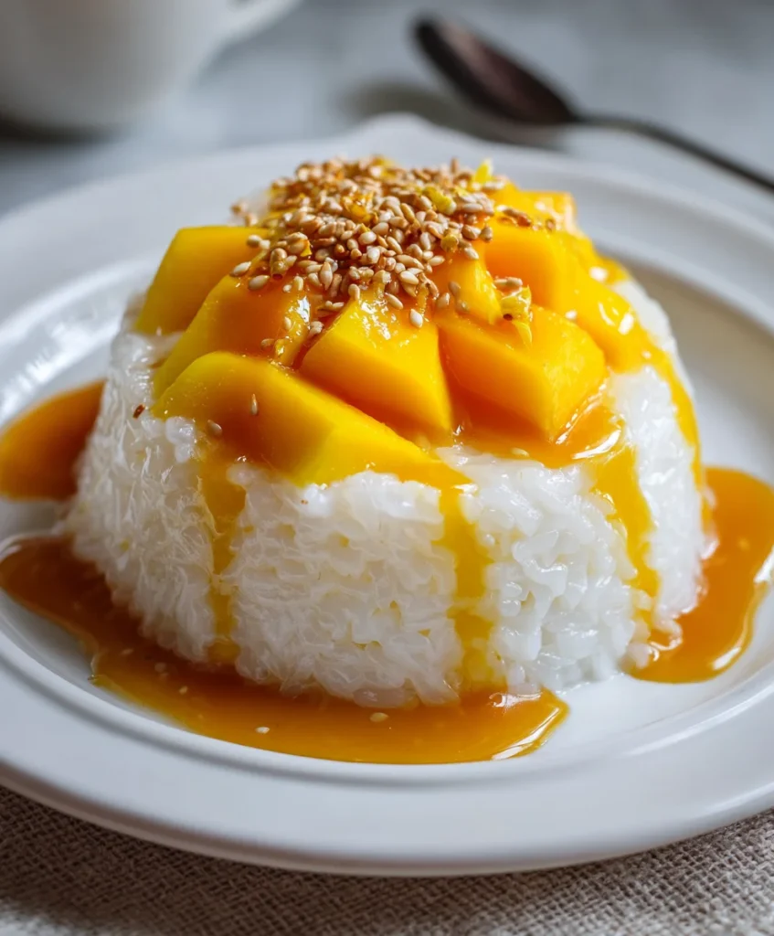 Sweet Mango Sticky Rice – Creamy, Tropical & Irresistibly Delicious