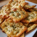 Sourdough Discard Crackers – Crispy, Savory & Perfectly Snackable!