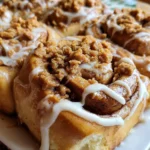 Biscoff Cinnamon Rolls – Gooey, Buttery & Packed with Caramelized Cookie Flavor!