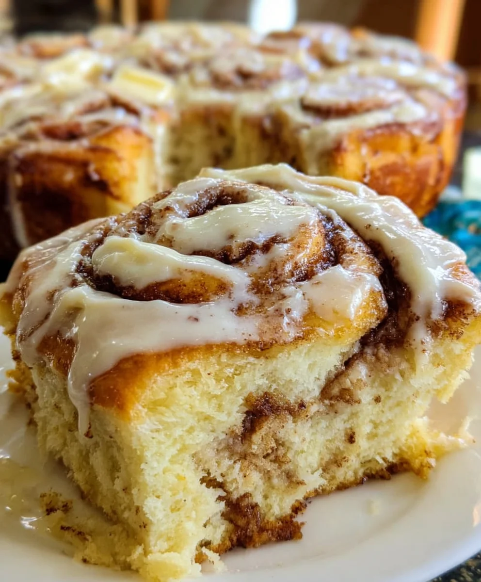 Grandma’s Cinnamon Roll Cake – Soft, Gooey & Swirled with Sweet Cinnamon Goodness!