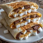 S'mores Crunchwrap – Gooey, Chocolatey & Crispy Perfection!