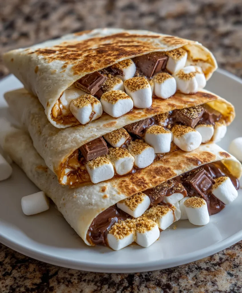 S'mores Crunchwrap – Gooey, Chocolatey & Crispy Perfection!