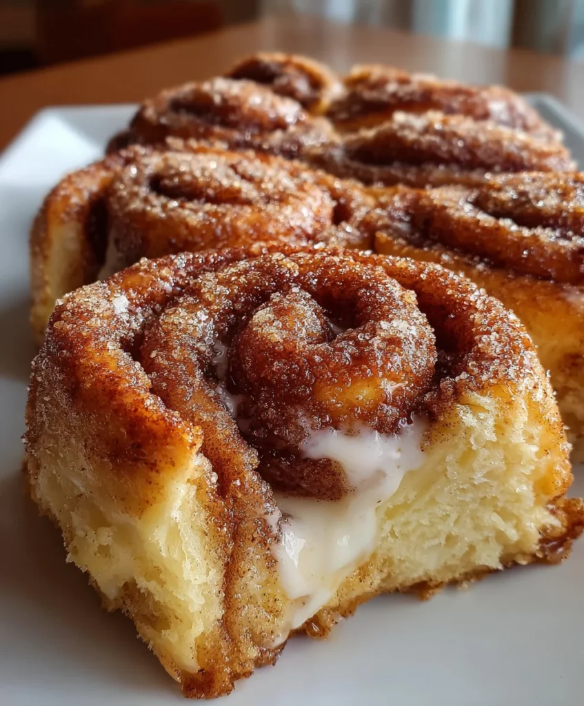 Irresistible Cream Cheese Cinnamon Sugar Rolls – Soft, Gooey & Packed with Sweet Cinnamon Flavor!