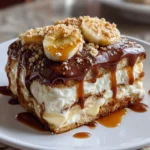 Quick Banana Pudding Eclair Cake – Creamy Layers of Banana Bliss in Every Bite!
