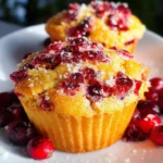 Cranberry Orange Muffins – Bright, Zesty & Bursting with Flavor!