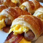 Breakfast Crescent Rolls – Flaky, Savory & Perfect to Start Your Day!