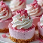 No-Bake Pink Velvet Cheesecake Bites – Creamy, Dreamy & Perfectly Sweet!