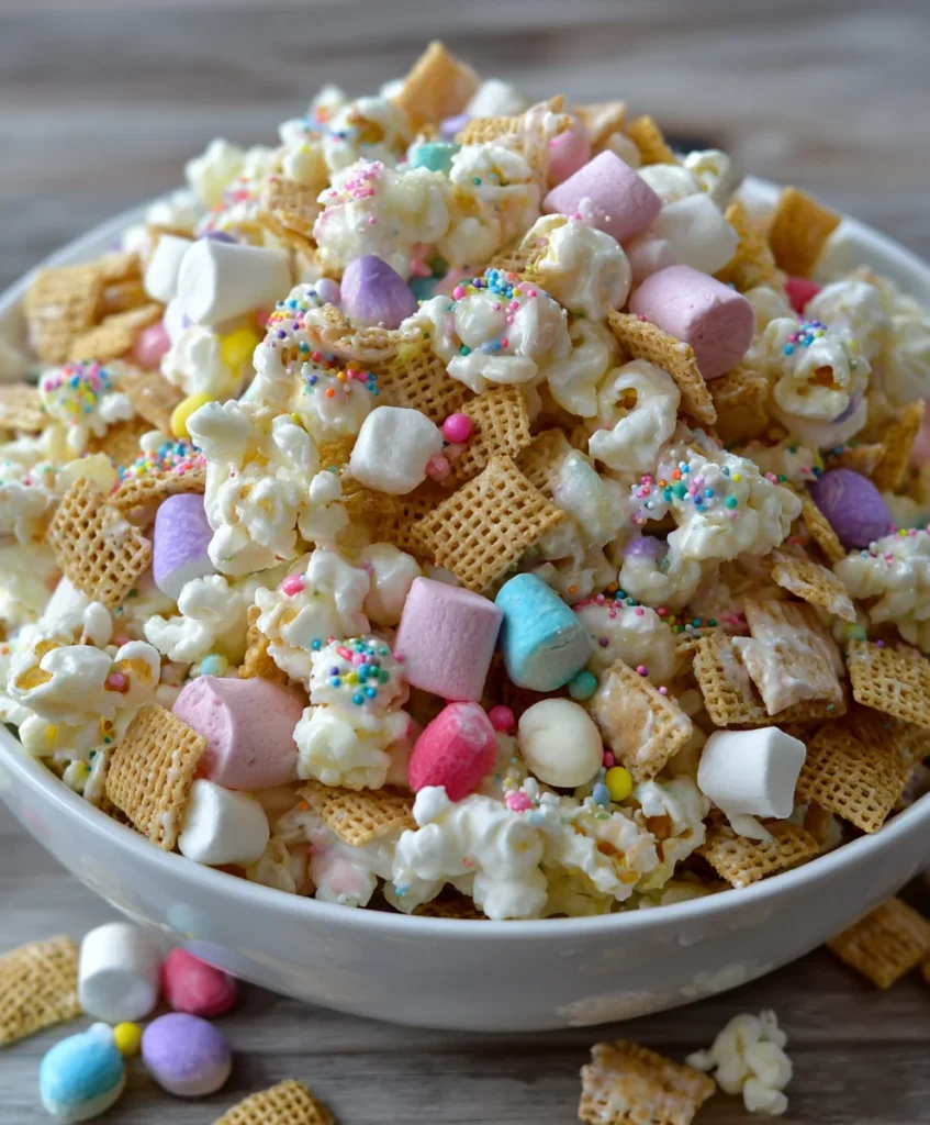 Easy Unicorn Party Snack Mix – Colorful, Crunchy & Magical Fun!