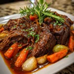 Tender Braised Beef Brisket – Rich, Juicy & Melt-in-Your-Mouth Perfection!